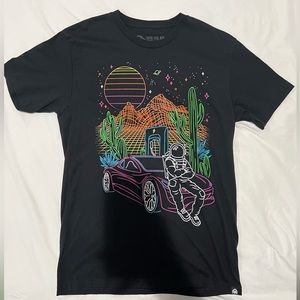 Electric Desert Glow-In-The-Dark Tee | Size Medium